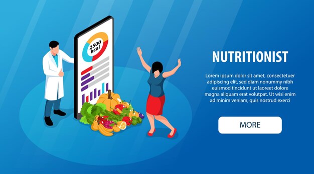 Banner horizontal nutricionista