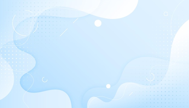 Banner líquido suave abstracto para telón de fondo de presentación