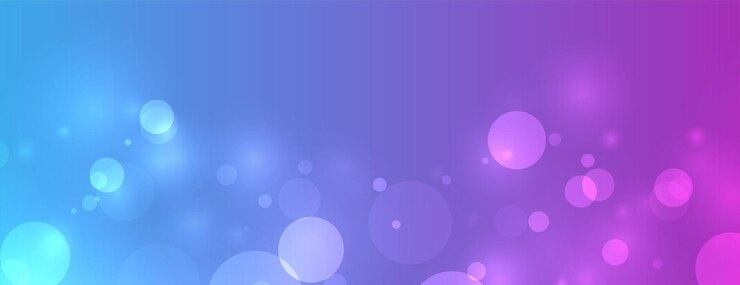 Vector gratuito banner de luces bokeh vibrante con espacio de texto