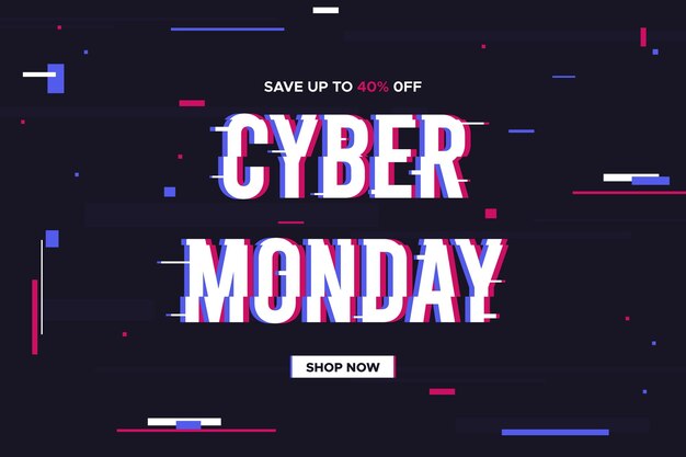 Banner promocional de Glitch Cyber Monday
