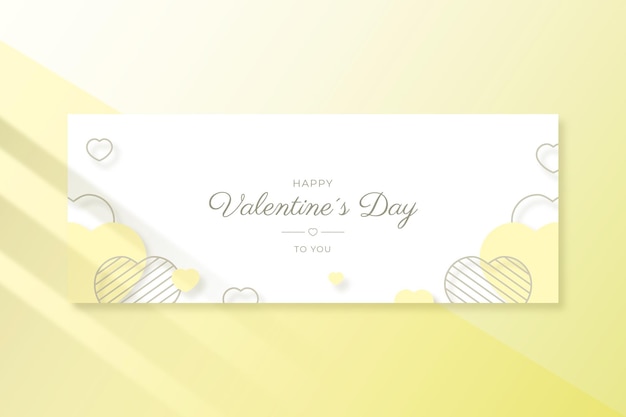 Banner de san valentín