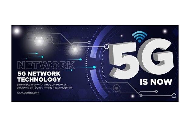Banner de tecnología 5g