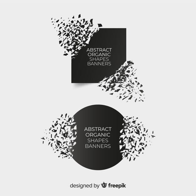 Banners con explosión