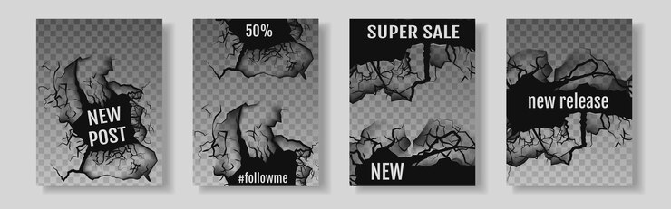Vector gratuito banners horizontales con diseño de moléculas abstractas ilustración vectorial