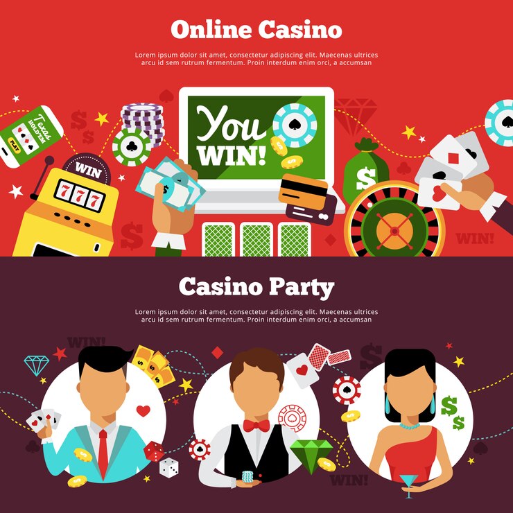 Vector gratuito banners horizontales planas