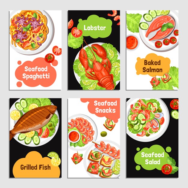 Banners de Mariscos