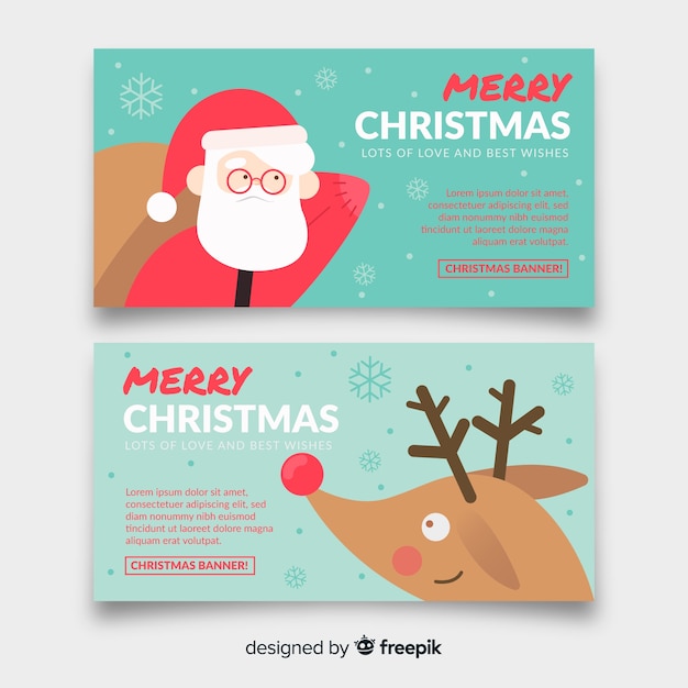 Banners de navidad