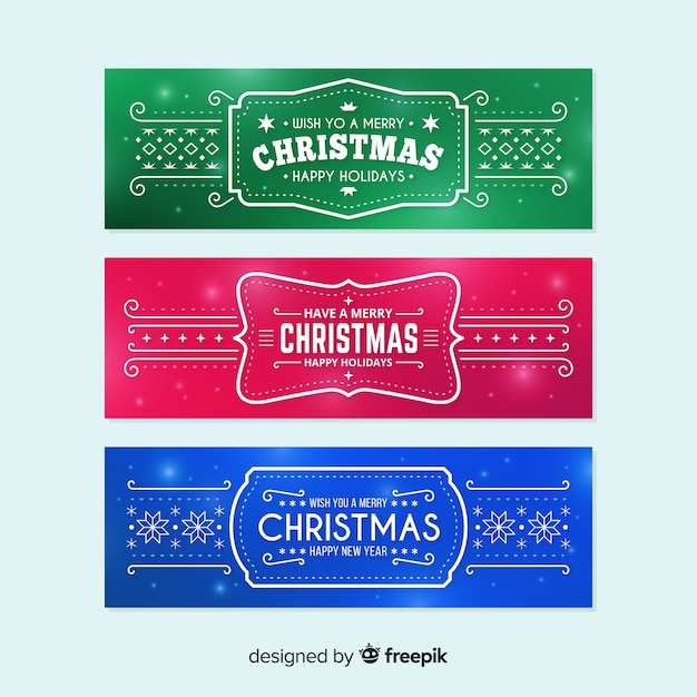 Banners de Navidad
