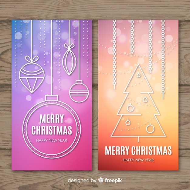 Banners de navidad