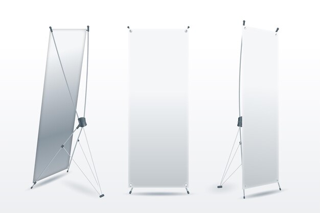 Banners de pie para promocionar productos