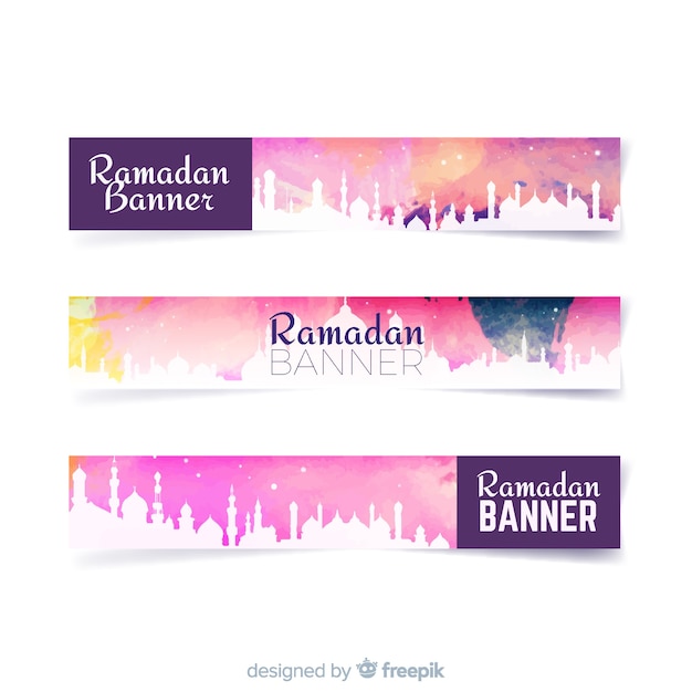 Banners de ramadán