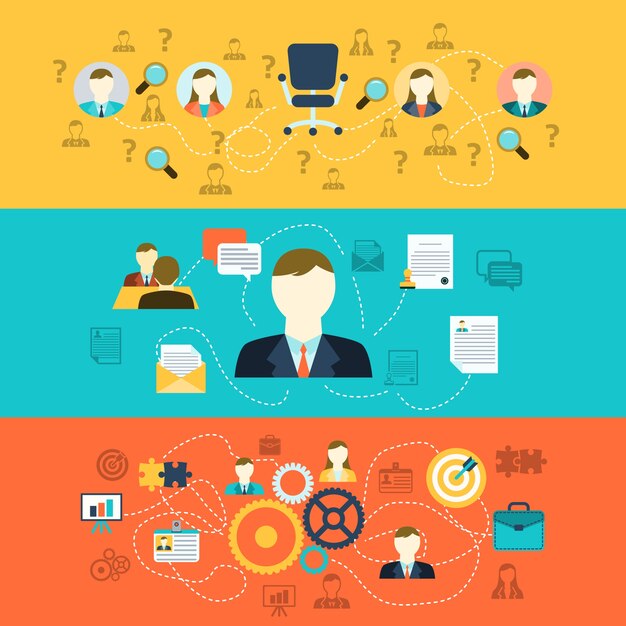 Banners de recursos humanos