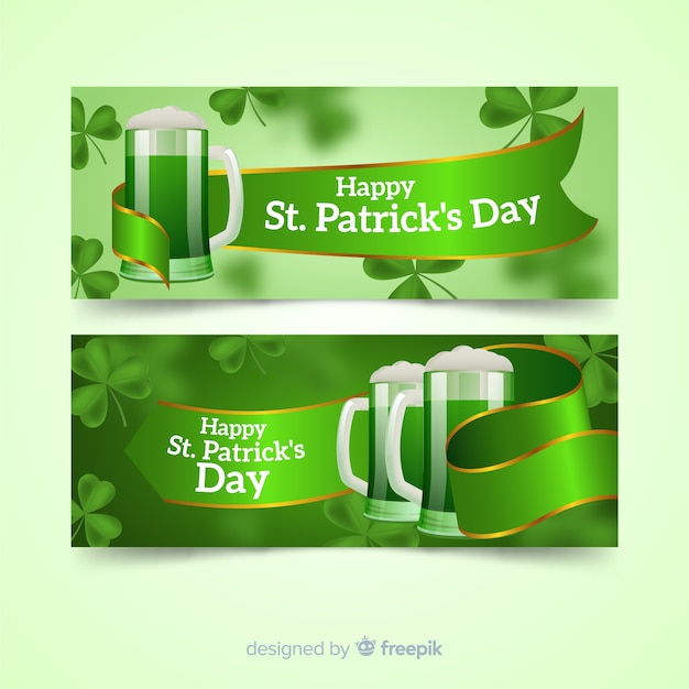 Banners de san patricio