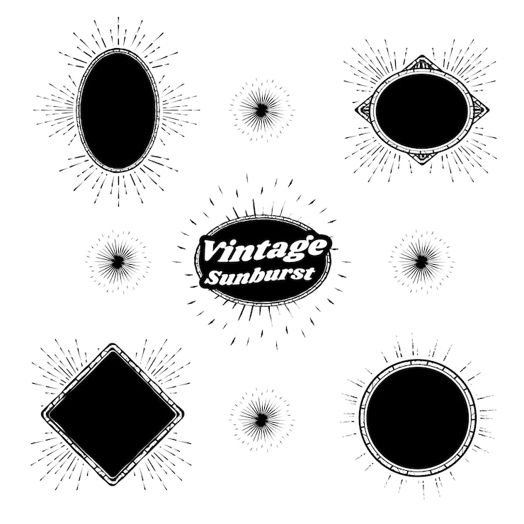 Vector gratuito banners vintage