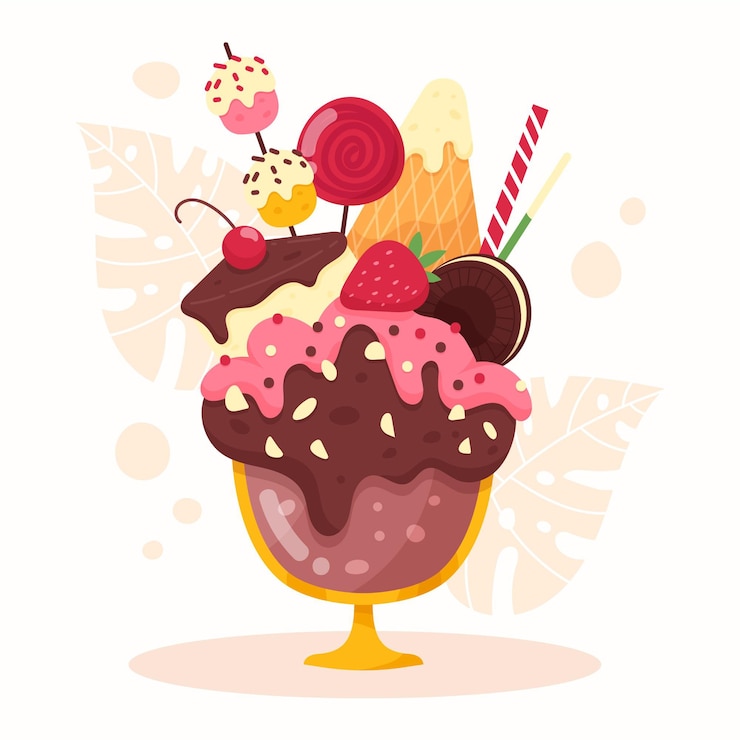 Vector gratuito batido de monstruo estilo dibujado a mano