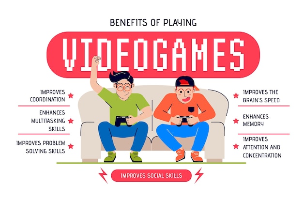 Beneficios de jugar videojuegos