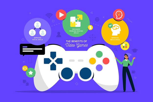 Beneficios de jugar videojuegos