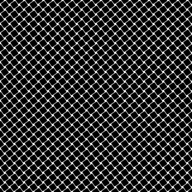 Blanco y negro patrón cuadrado - vector de fondo geométrico