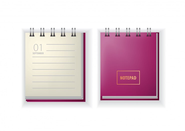 Vector gratuito bloc. calendario, septiembre, el primero, regreso a la escuela.