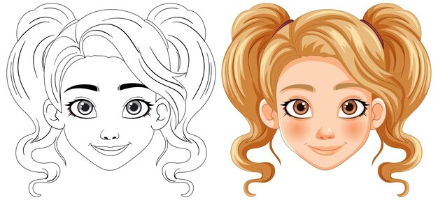 De un boceto a una ilustración colorida
