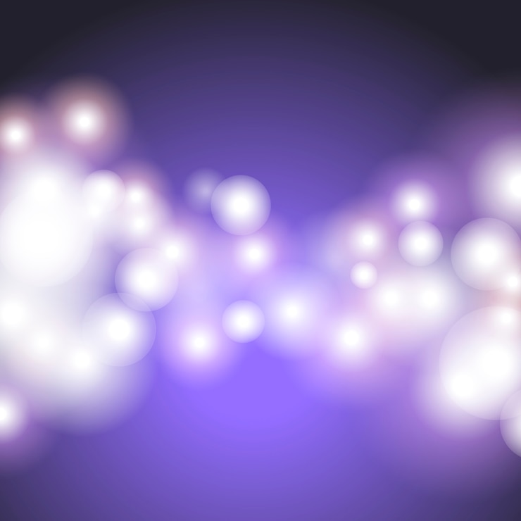Vector gratuito bokeh de fondo morado