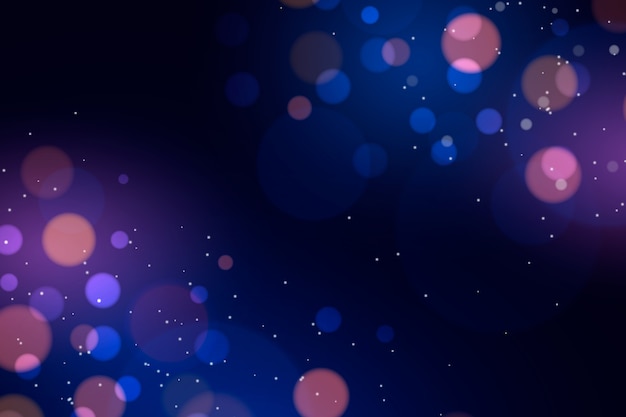 Bokeh de fondo realista