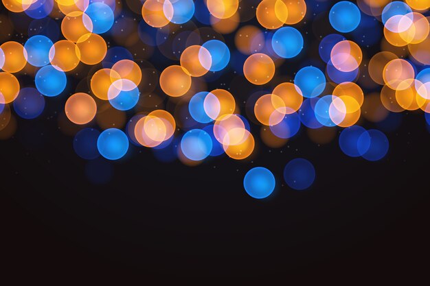 Bokeh de fondo realista