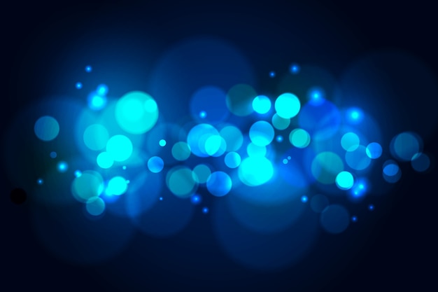 Bokeh de fondo realista