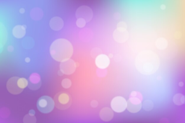 Bokeh de fondo realista