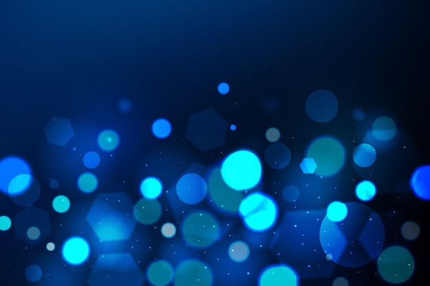 Bokeh de fondo realista