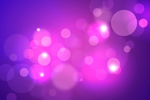 Bokeh de fondo realista