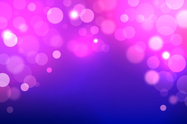 Bokeh de fondo realista