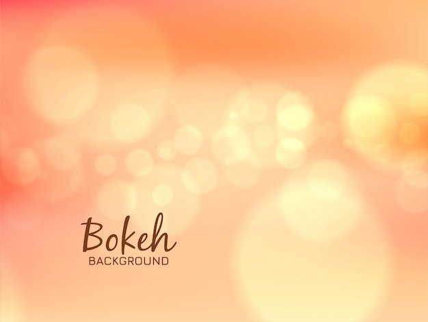 Bokeh simple abstracto fondo suave