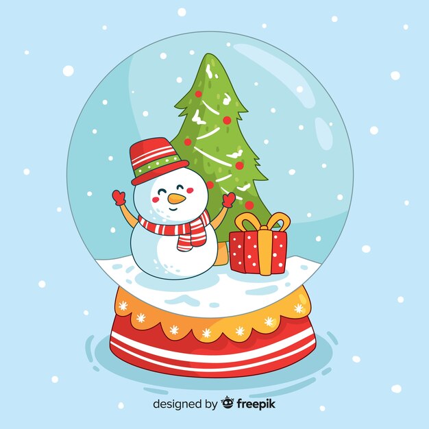 Bola de nieve de cristal