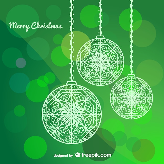 Bolas de árbol de Navidad