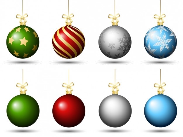 Bolas de navidad de color