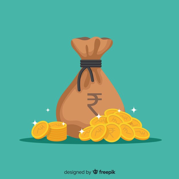 Bolsa de rupias indias