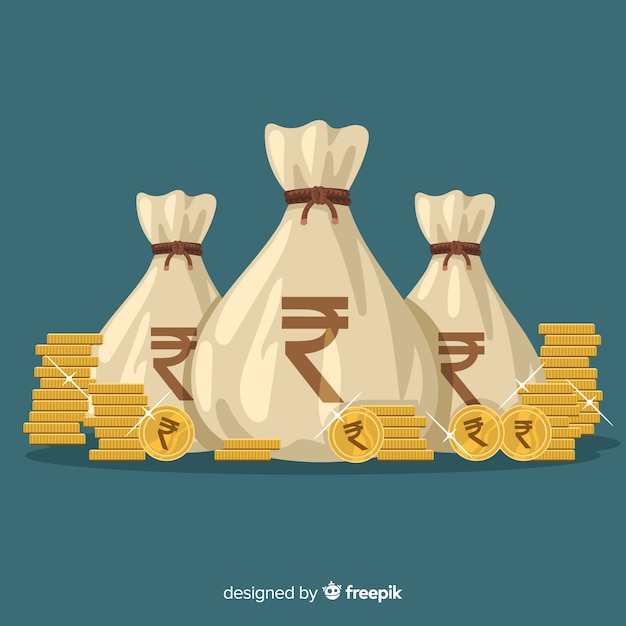 Bolsa de rupias indias