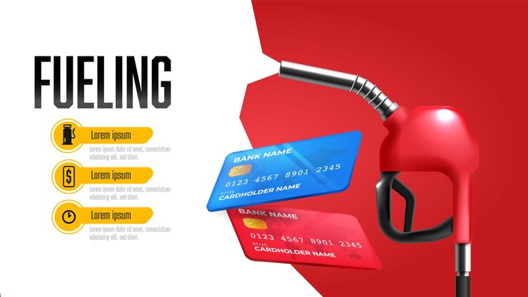 Vector gratuito bomba de combustible de petróleo de diseño artístico