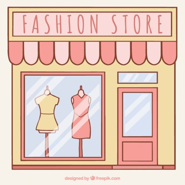 Bonita tienda de moda