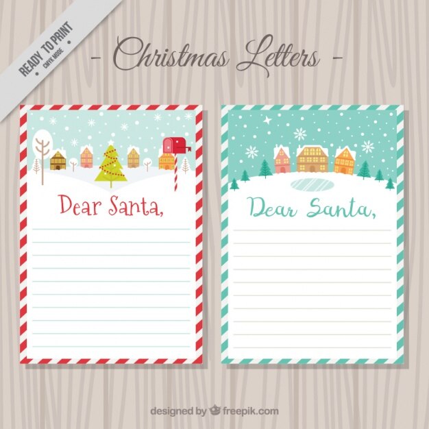 Bonitas cartas navideñas