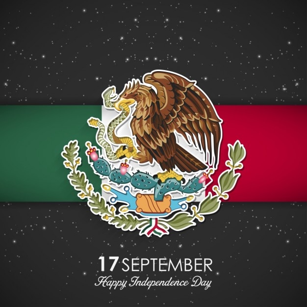 Bonito fondo acerca de méxico para el día de la independencia