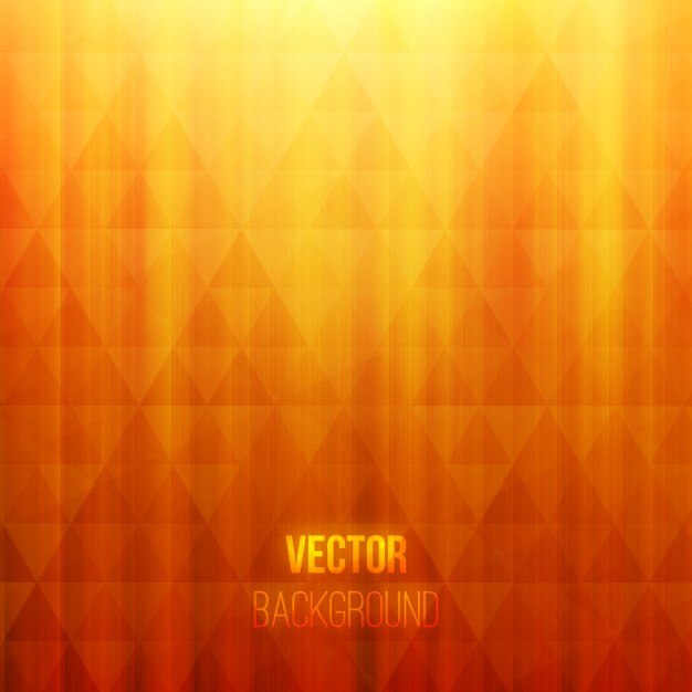 Bonito fondo geométrico naranja y amarillo 