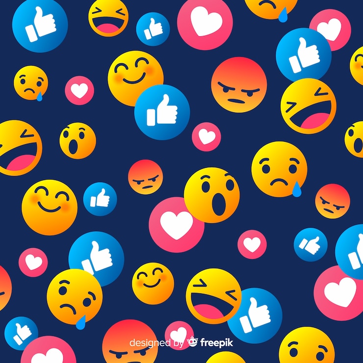 Vector gratuito bonito fondo sonriente