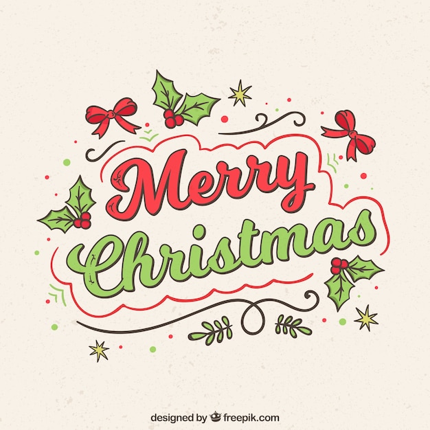 Vector gratuito bonitos fondos decorativos de navidad