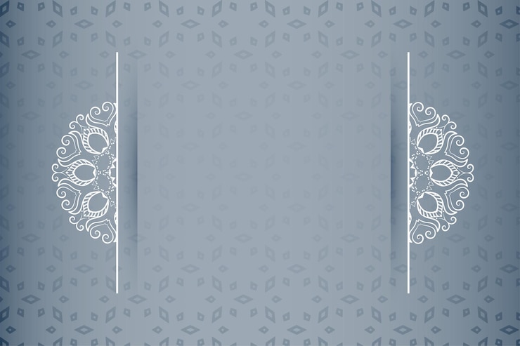 Vector gratuito borde floral de estilo vintage para boda o diseño de tarjeta de invitación