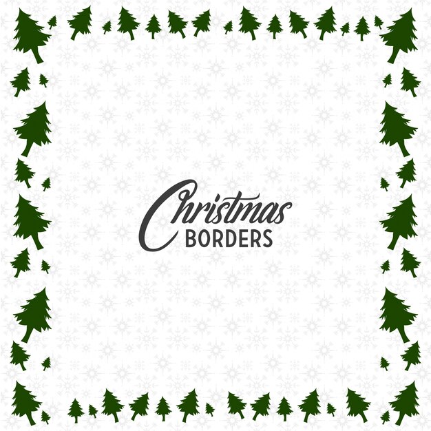 Bordes de Navidad