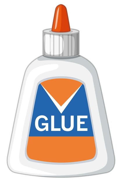 Botella de pegamento de látex