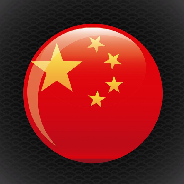 botón de china