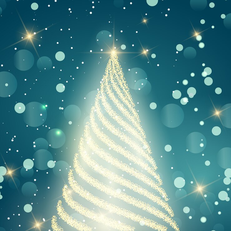 Vector gratuito brillo de fondo de navidad